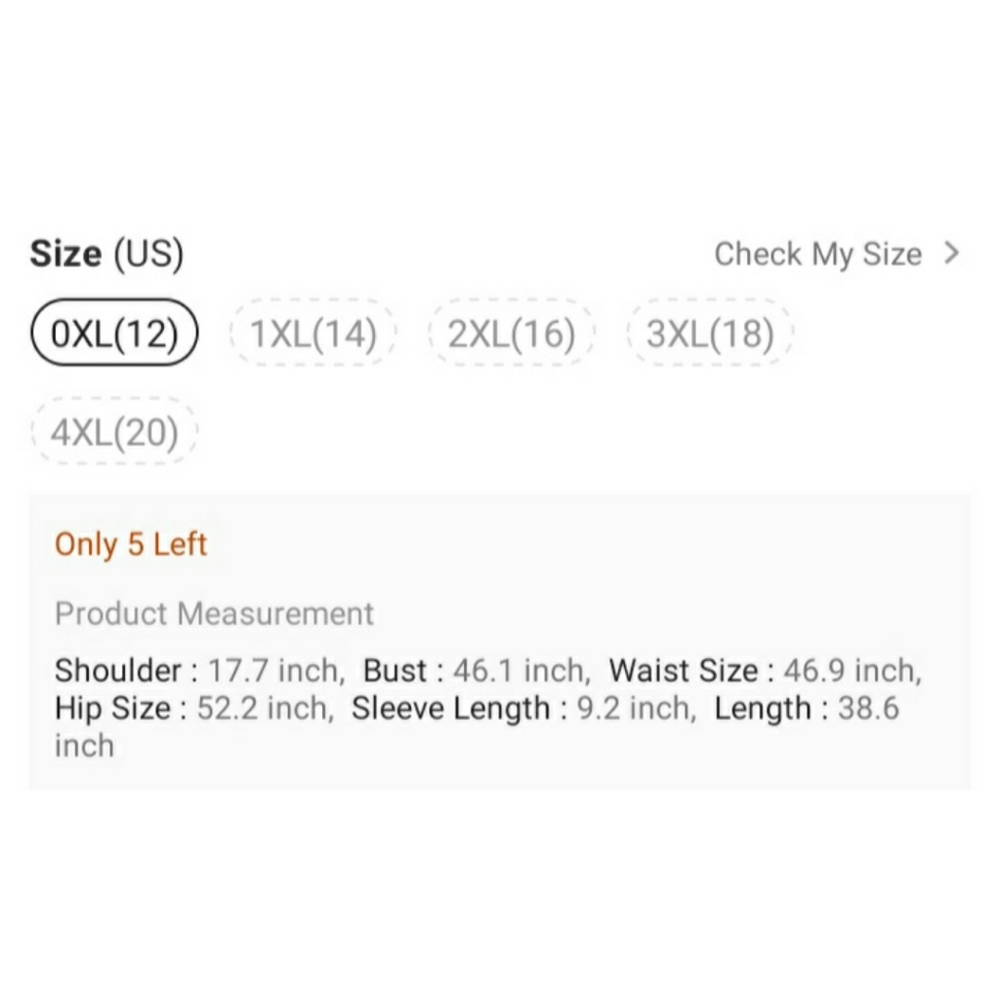 NEW Plus Floral Tunic Dress - Picture 7 of 9